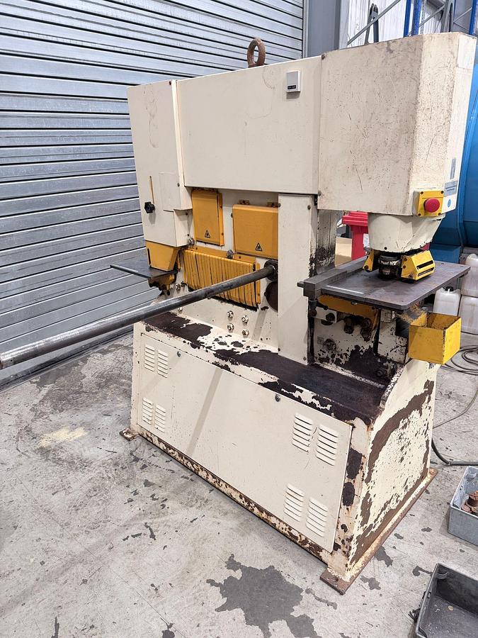 Used Geka Hydracrop 80A Universal Hydraulic Ironworker