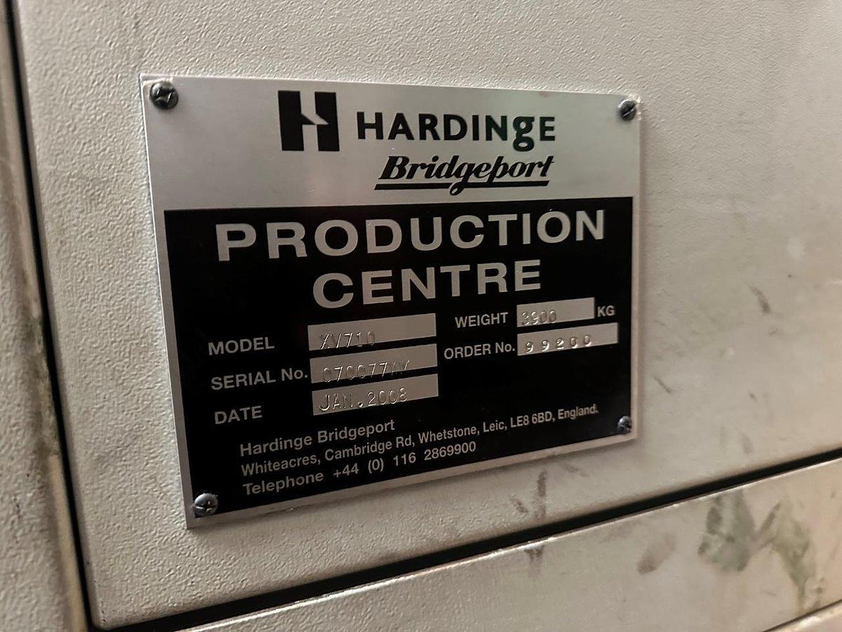Used Hardinge Bridgeport XV 710 Vertical Machining Centre