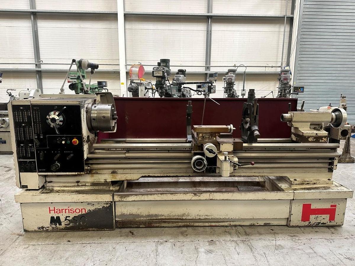 Used Harrison M550 x 2000mm Gap Bed Centre Lathe