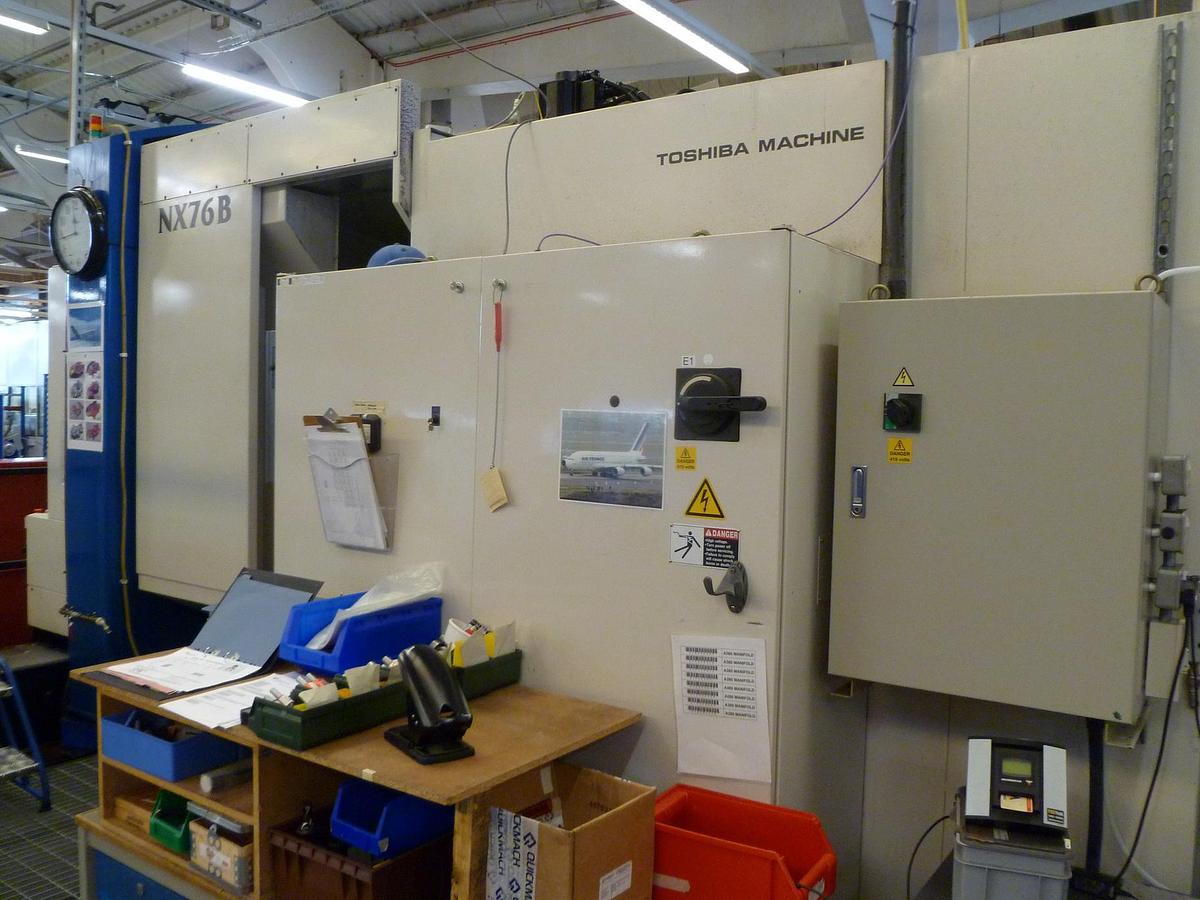 Used Toshiba NX76B Horizontal Machining Centre (2003)