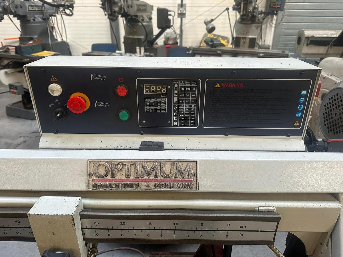 Used Optimum S300 VG Swivel Bandsaw