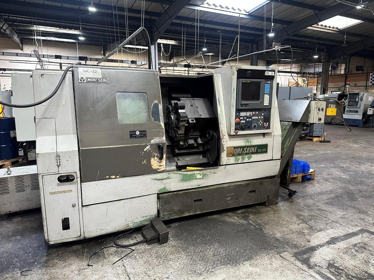 Used Mori Seiki SL 25B5 CNC Lathe