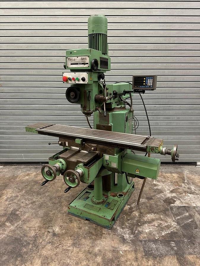 Used Tos FNK Turret Mill