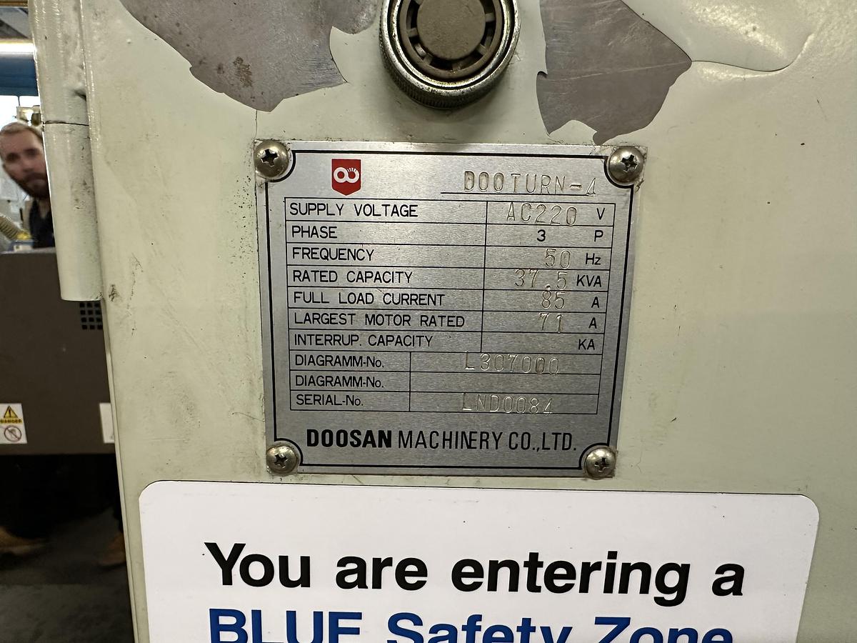 Used Doosan Dooturn 4 CNC Lathe (1997)