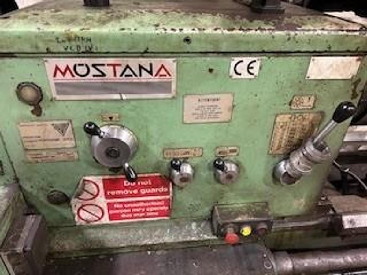 Used Mostana 16K40 x 5000mm Centre Lathe