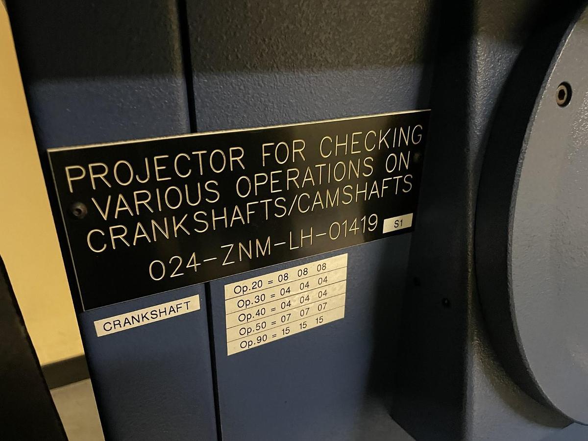 Used Starrett Sigma HF600 Horizontal Floor Standing Comparator