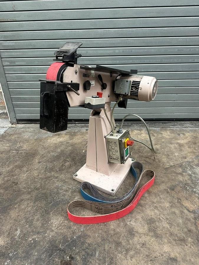 Used HM TAS 75 Belt Linisher – 75 × 2000 mm