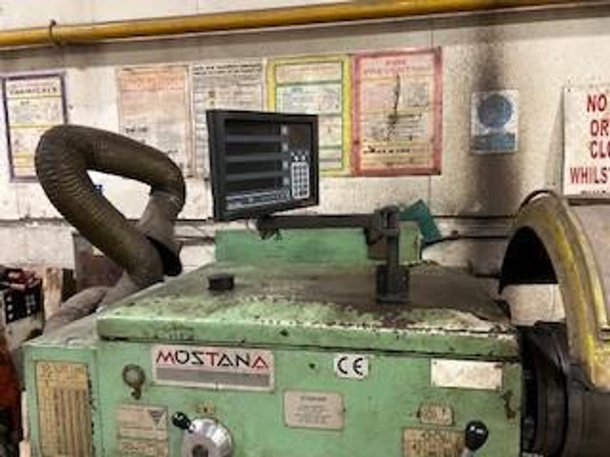 Used Mostana 16K40 x 5000mm Centre Lathe