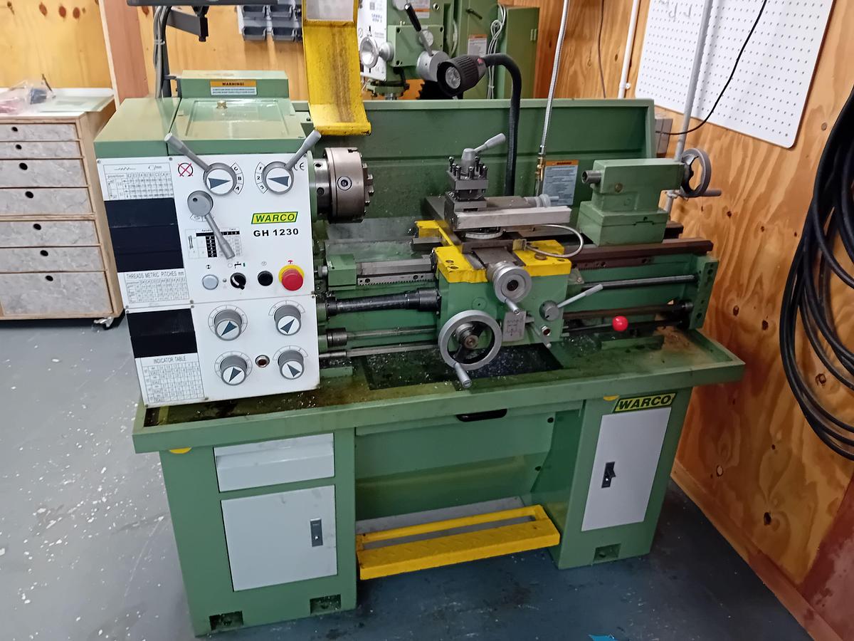 Used Warco GH1230 Geared Head Lathe
