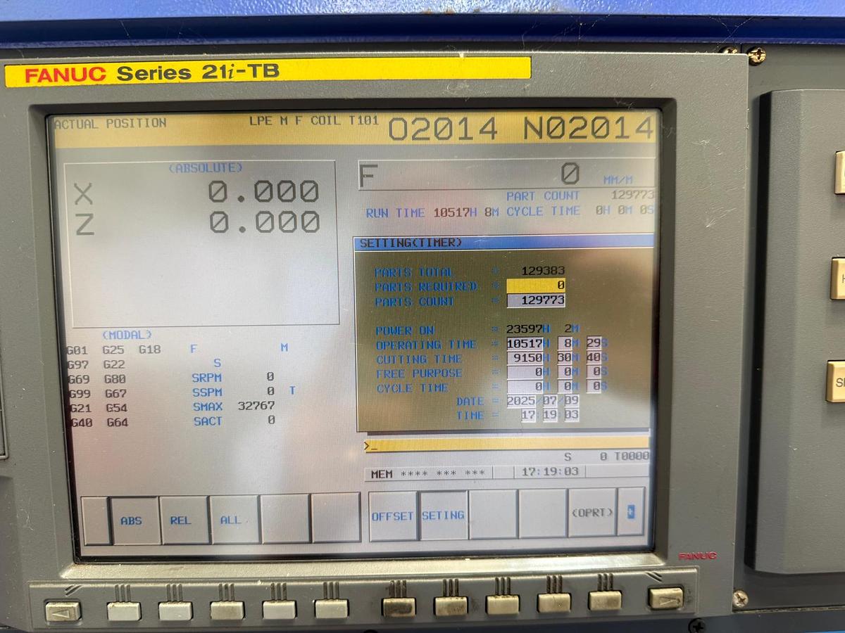 Used Ecoca MT-312/750 CNC Lathe