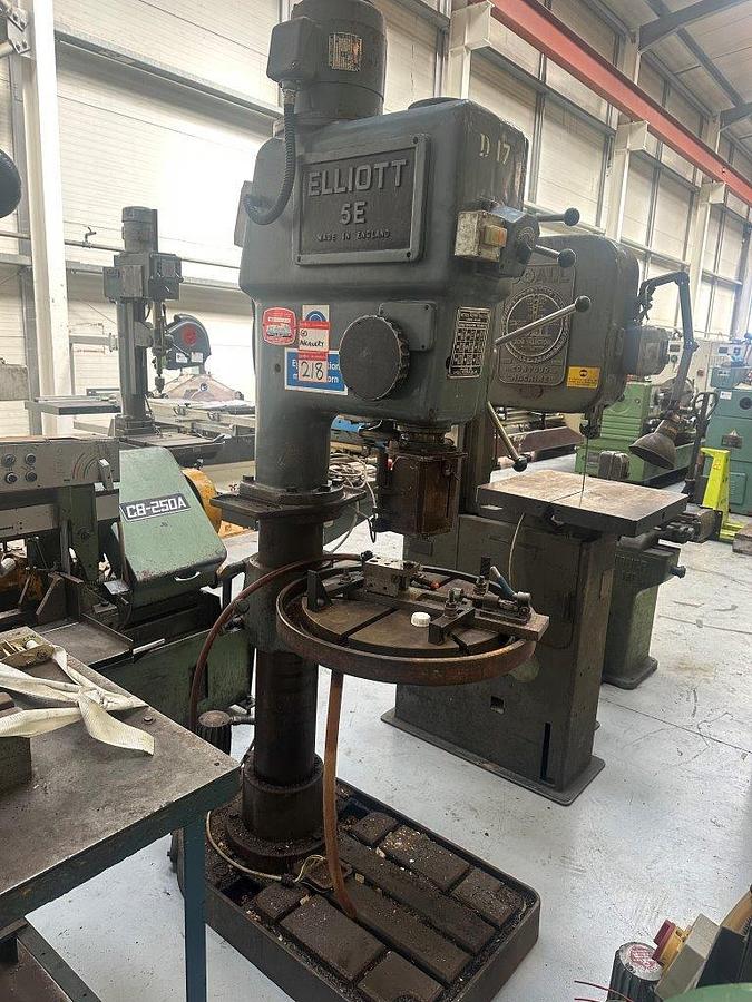 Used Elliot Progress Model 5E Pillar Drill