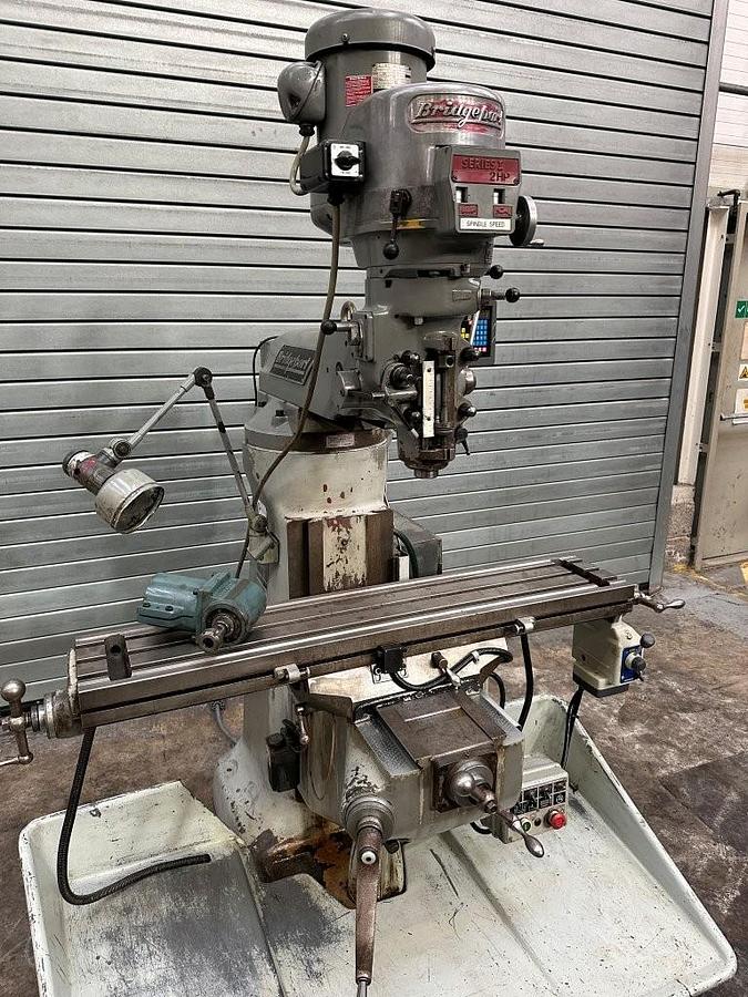 Used Bridgeport Series 1 2hp Vari speed Turret Mill