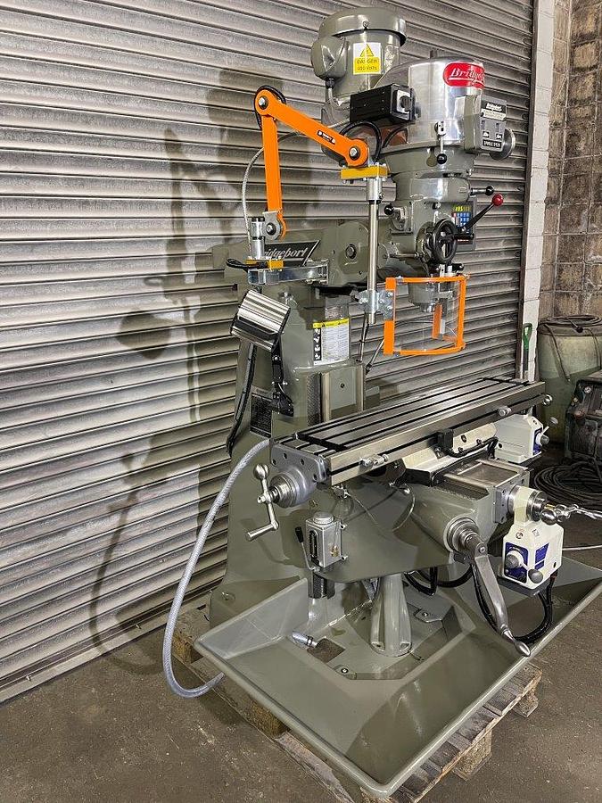 Used Bridgeport Turret Mill (Fully Rebuilt)