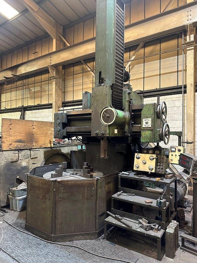 Used Webster & Bennett 48″ EV Type Vertical Borer