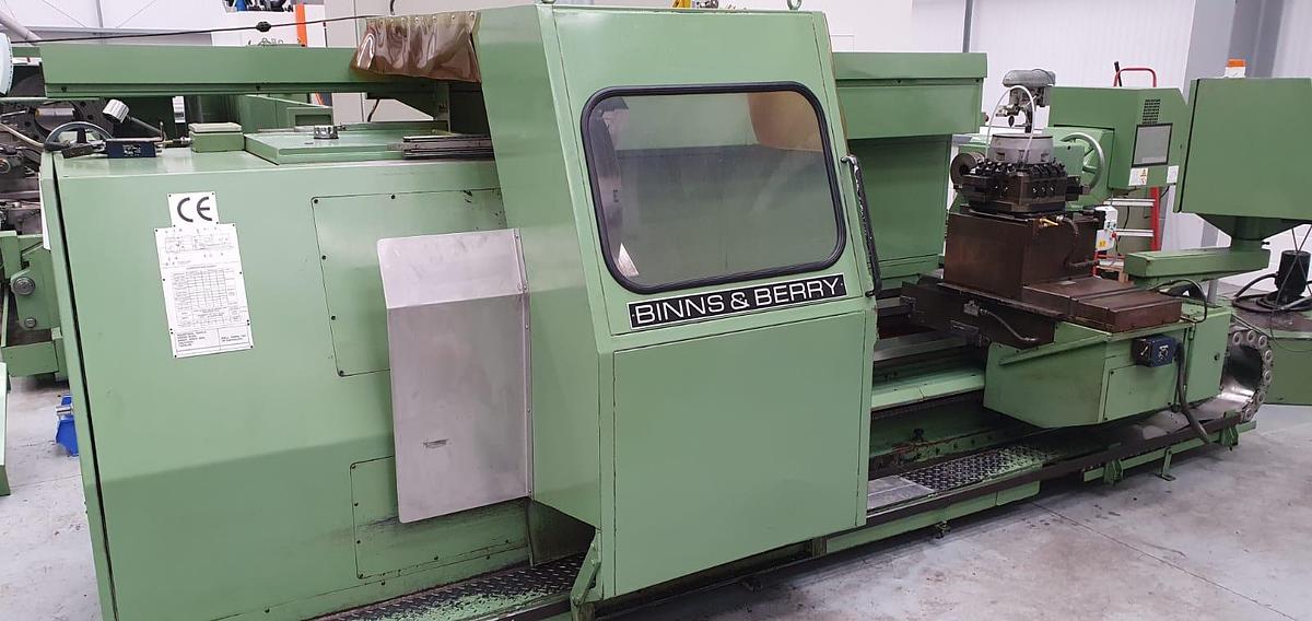 Used Binns & Berry Data 2000mm CNC Lathe