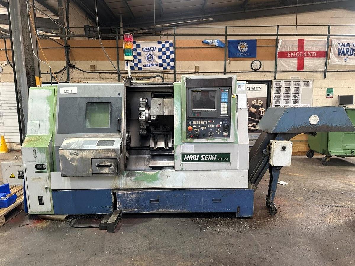 Used Mori Seiki SL 25B5 CNC Lathe