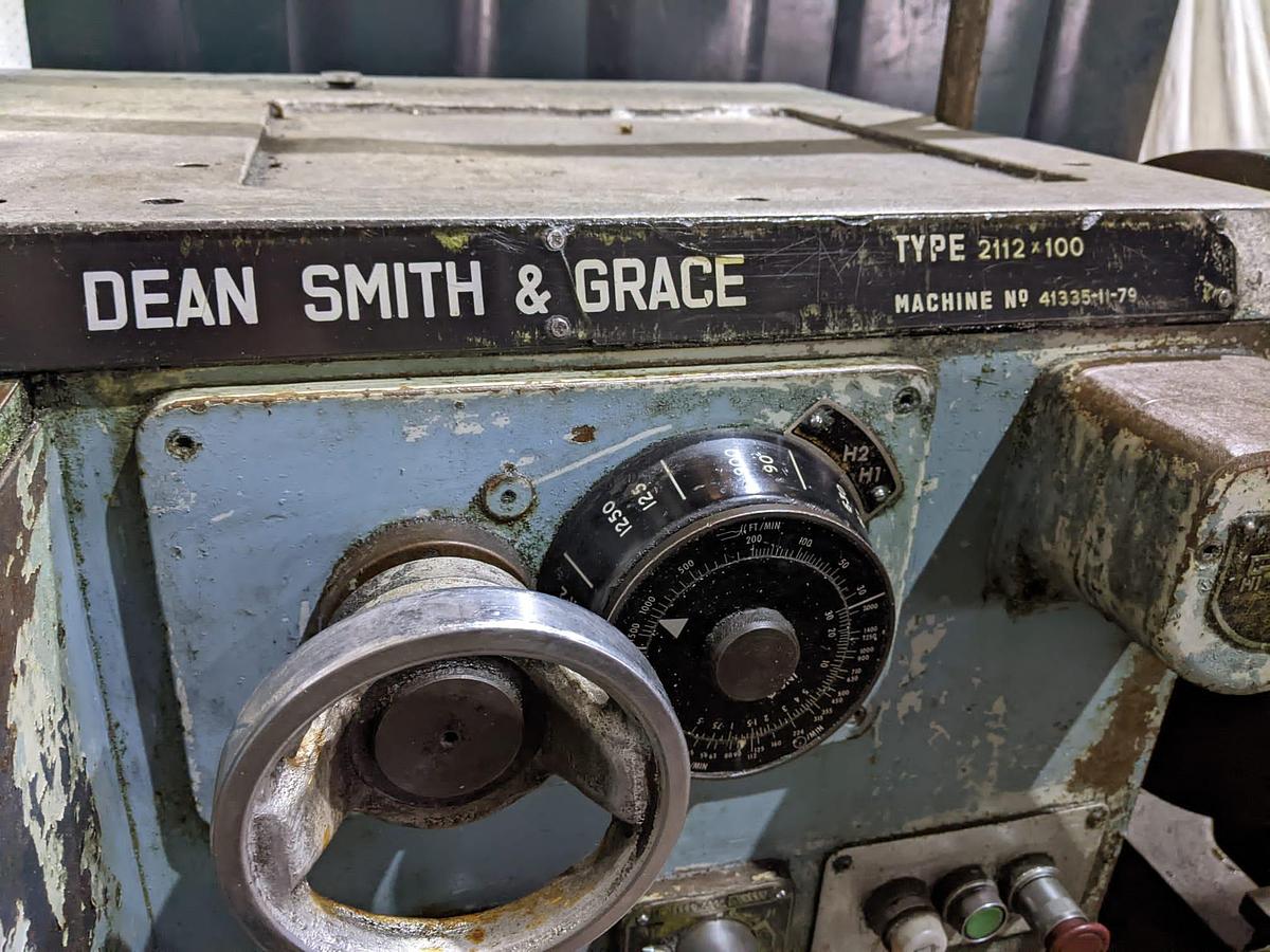 Used Deans Smith & Grace 2112 x 100 Lathe