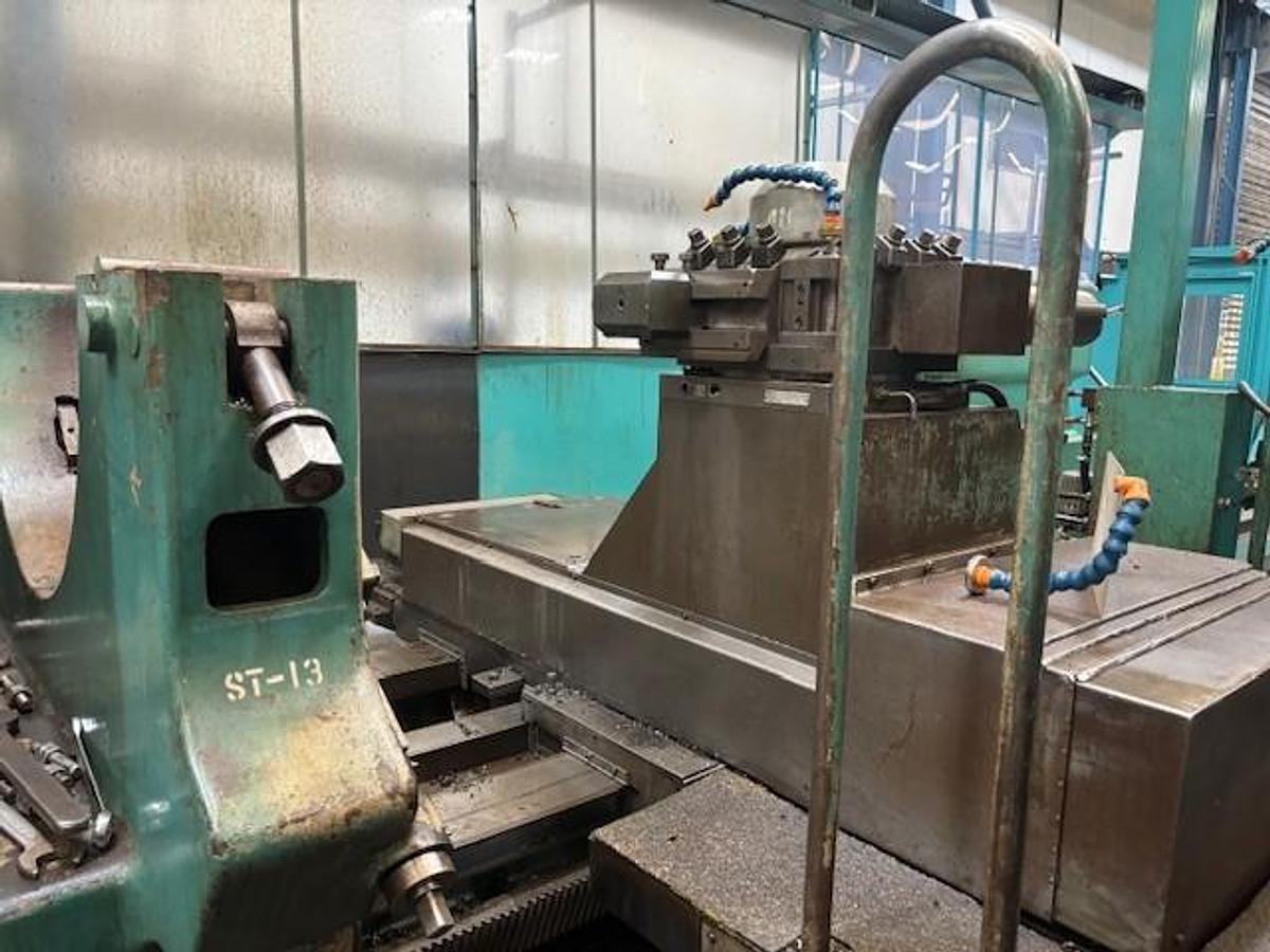 Used Crawford Swift L10 x 7500mm CNC Heavy-Duty Turning & Boring Lathe 