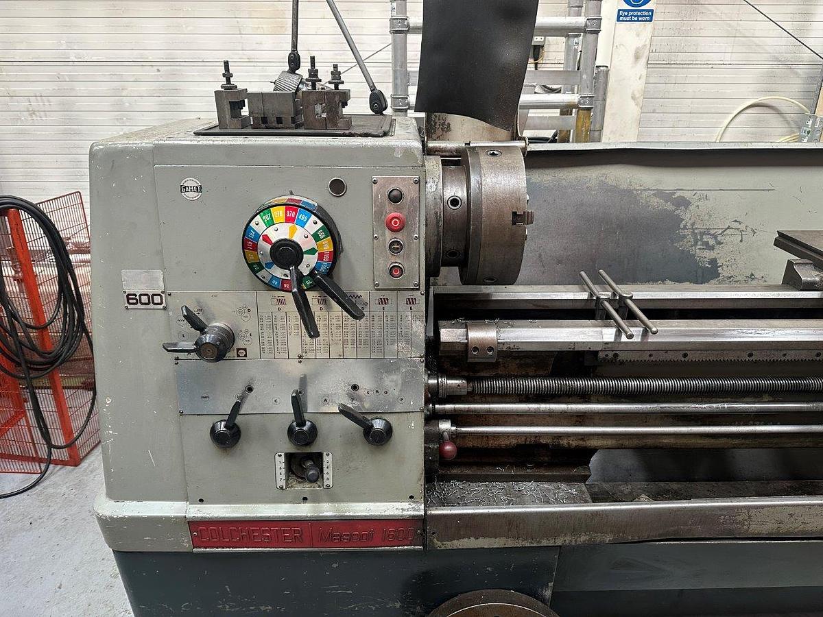 Used Colchester Mascot x 80 Gap Bed Lathe