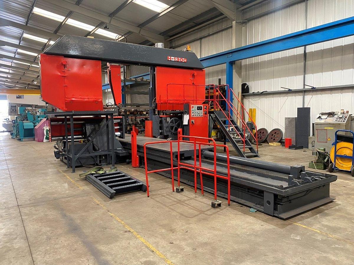 Used Amada H1300 Horizontal Bandsaw