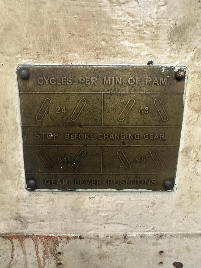 Used Burdett 8” Vertical Slotter