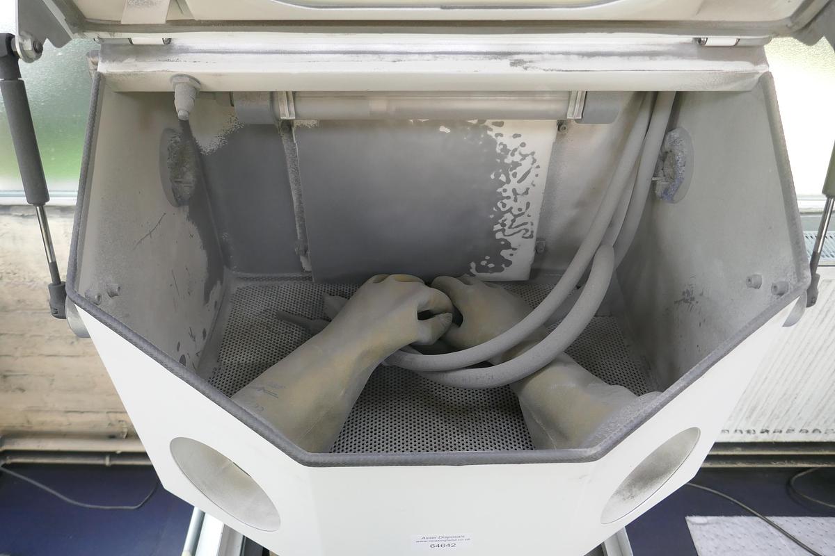 Used Iepco Micorpeen PEENMATIC 550 Microblasting Cabinet
