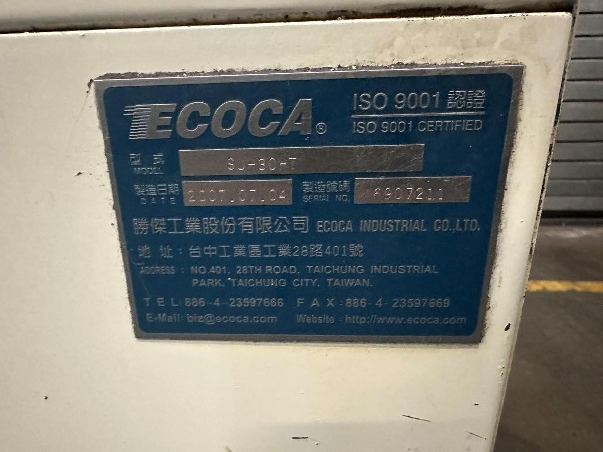 Used Ecoca SJ-30HT CNC Lathe (2007)