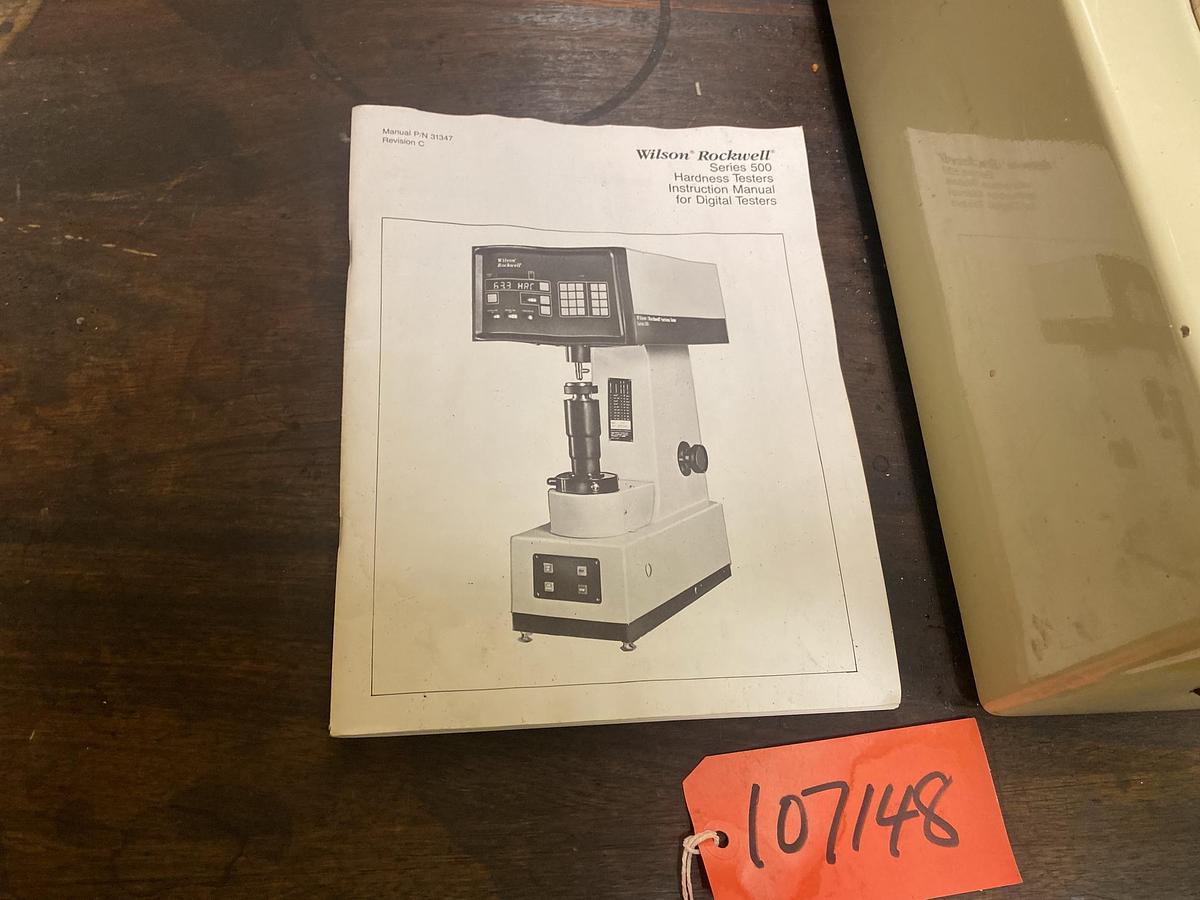 Used WILSON Rockwell Hardness Tester