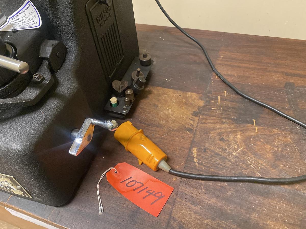 Used ROCKWELL 4JR RB Hardness Tester