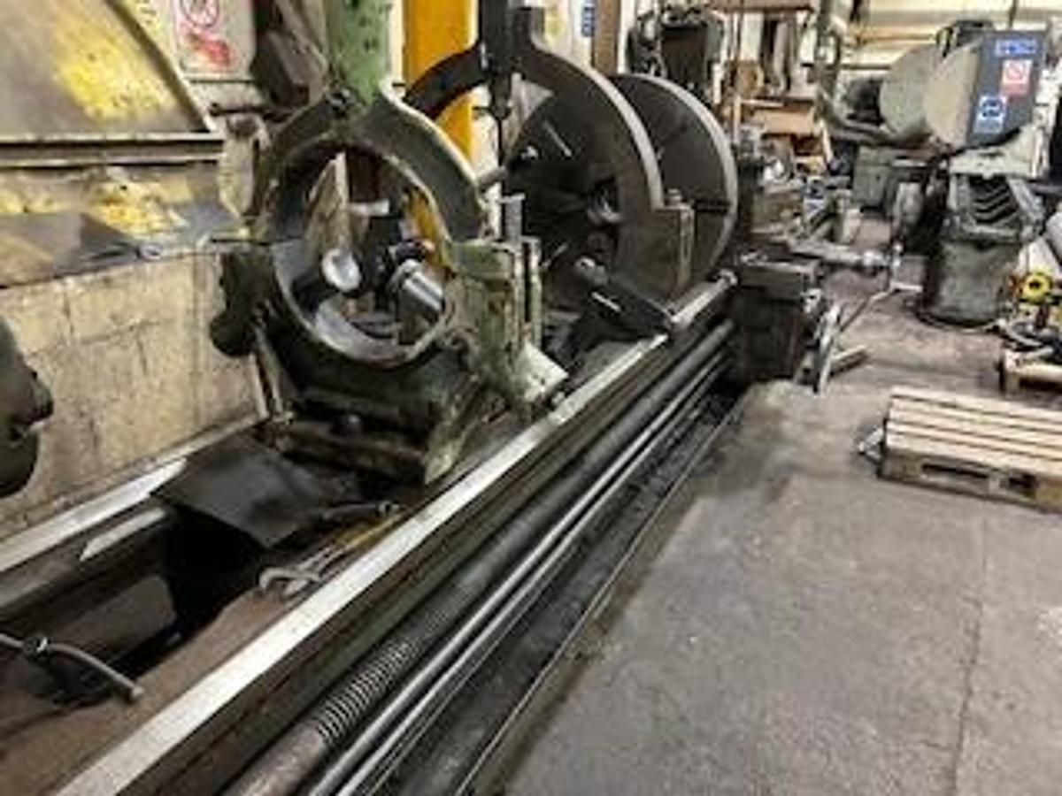 Used Mostana 16K40 x 5000mm Centre Lathe