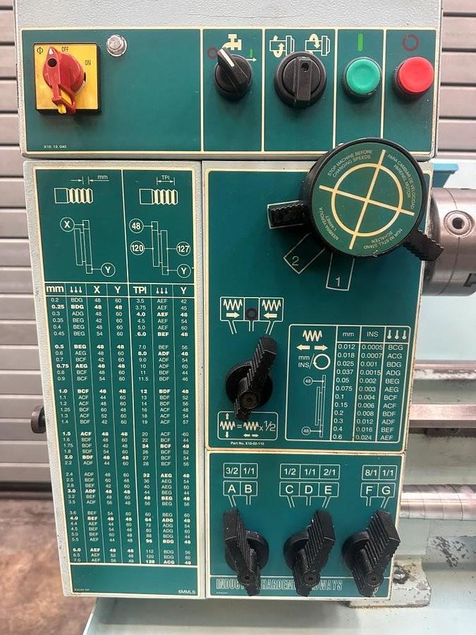 Used Boxford 330TR Straight Bed Centre Lathe