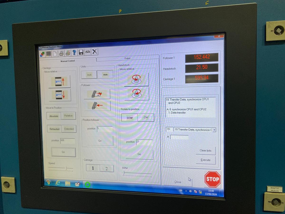 Used ADCOLE 1200 DH CAMSHAFT INSPECTION