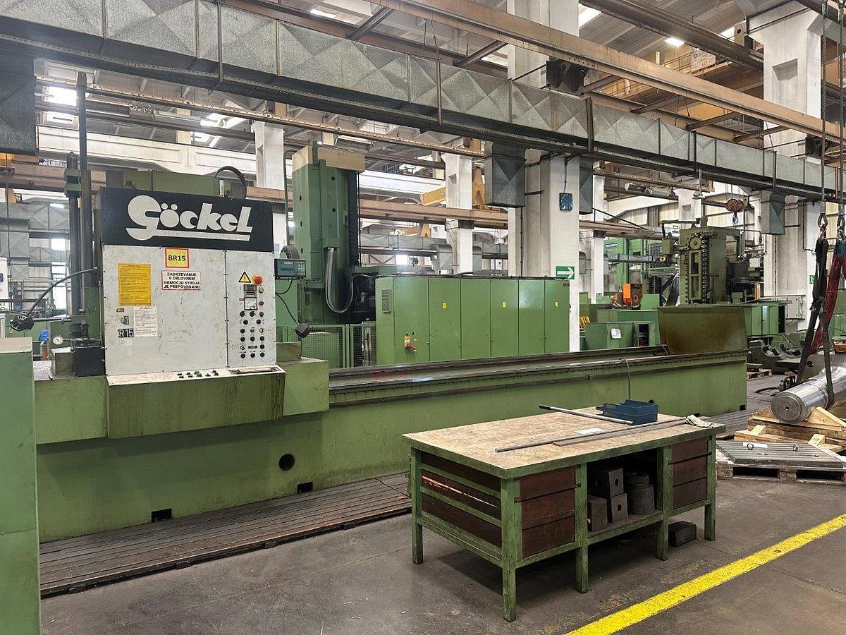 Used Gockel G8 el (6130PL) x 5100mm Surface Grinder