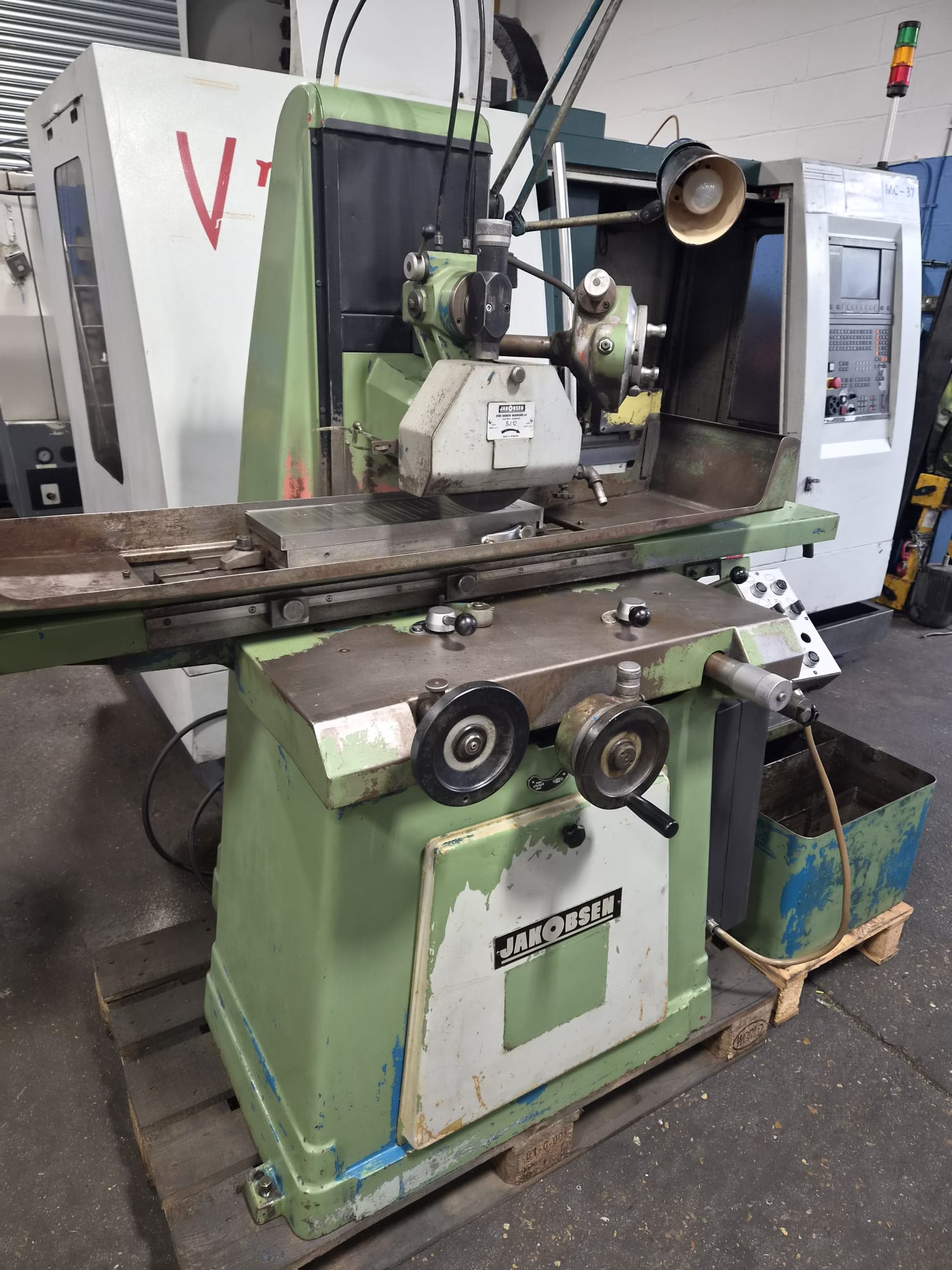 Used Jackobsen SJ12 Surface Grinder