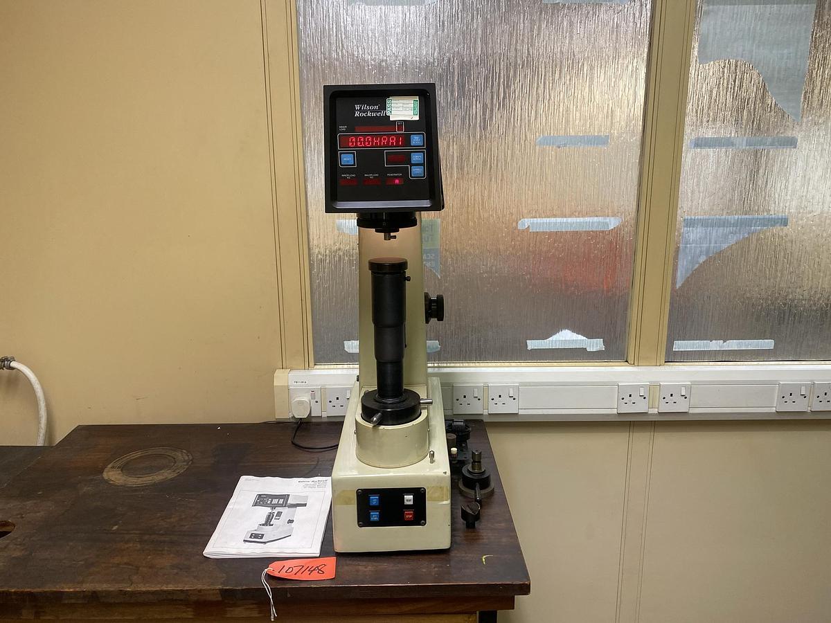 Used WILSON Rockwell Hardness Tester