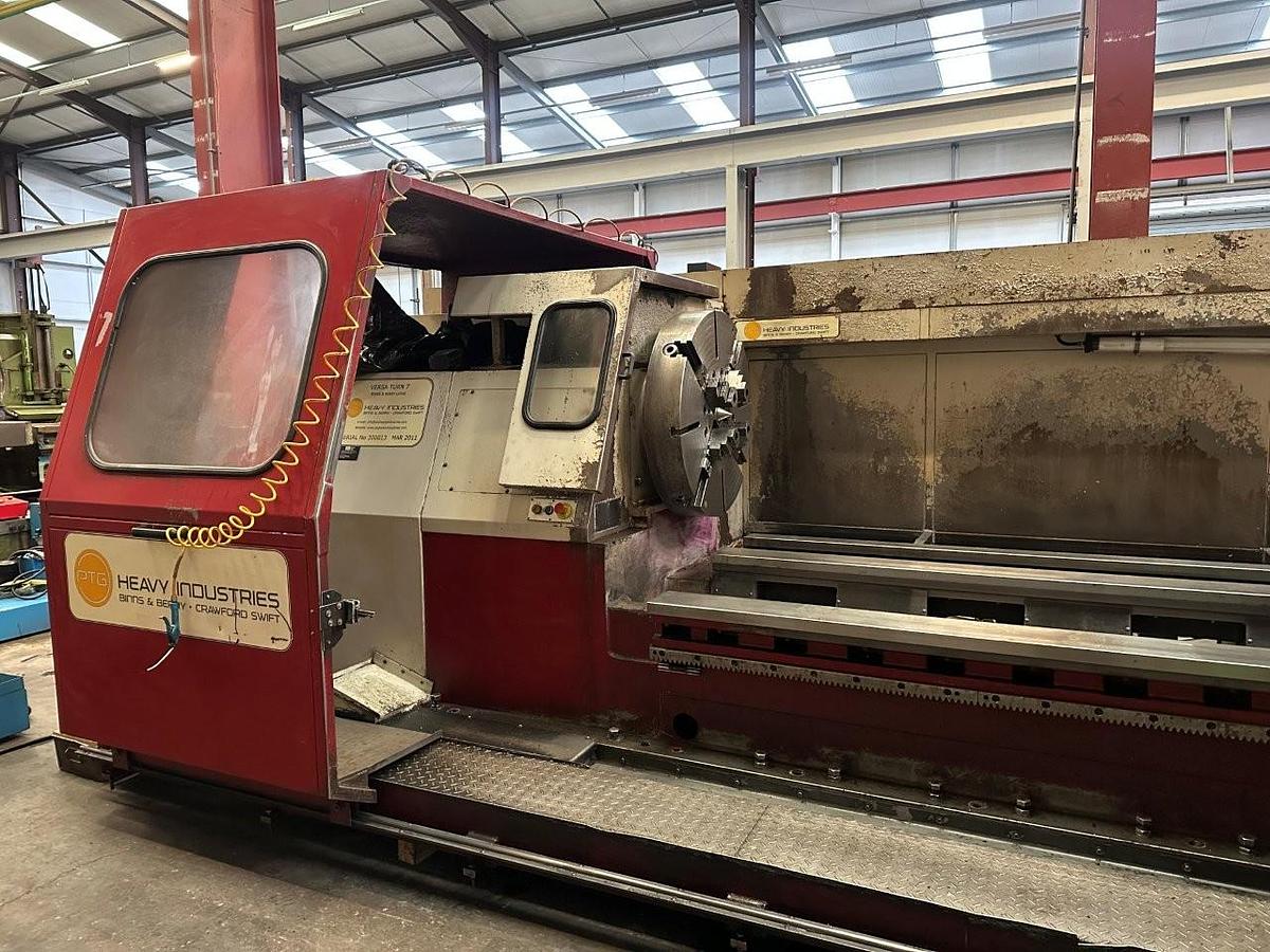 Used Binns & Berry Versa Turn 7 x 7000mm CNC Lathe