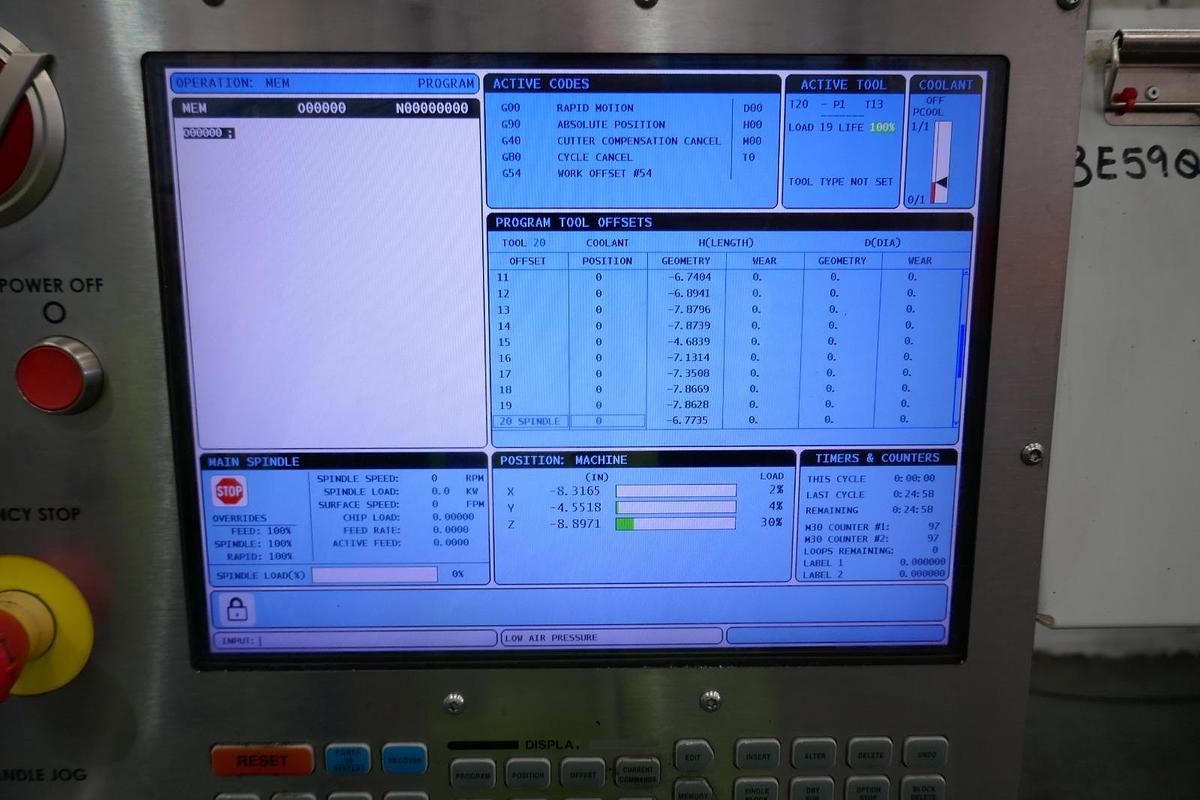 Used Haas VF-2 (2015) – CNC Vertical Machining Centre