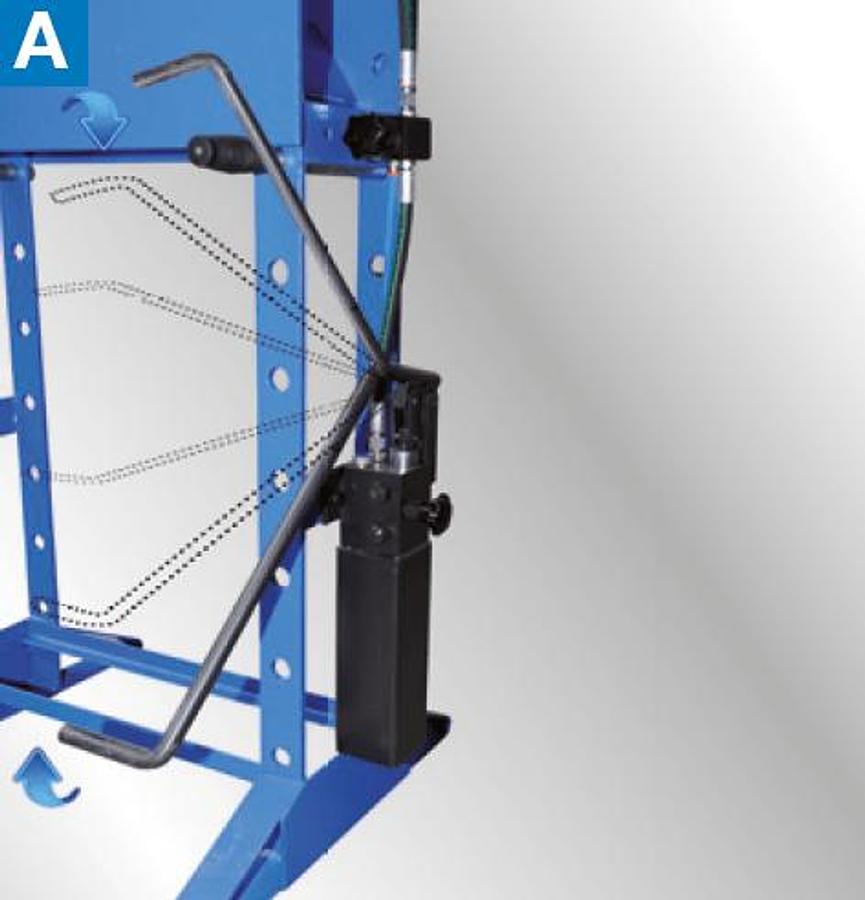 New RHTC 50ton HF-2 Manual Workshop Garage Press