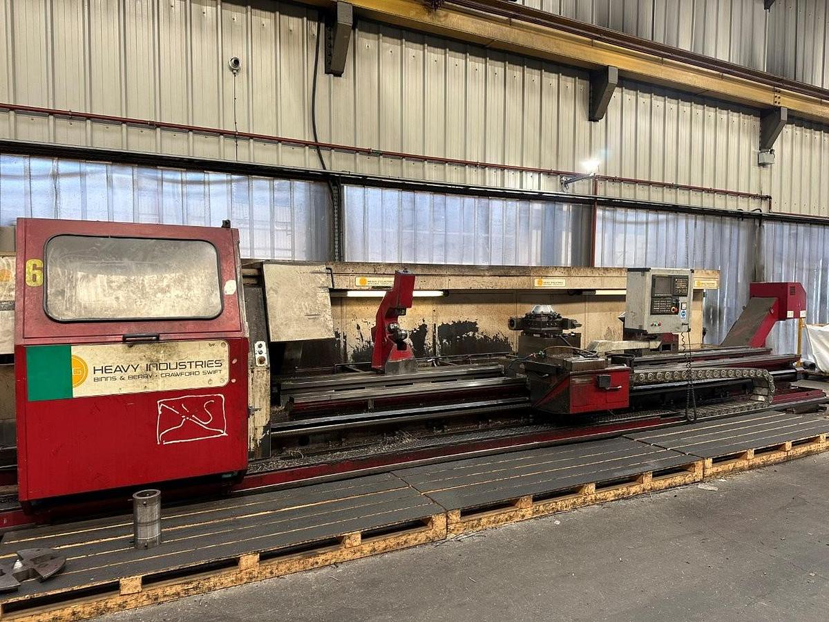 Used Binns & Berry Versa Turn 6 x 6000mm CNC Lathe