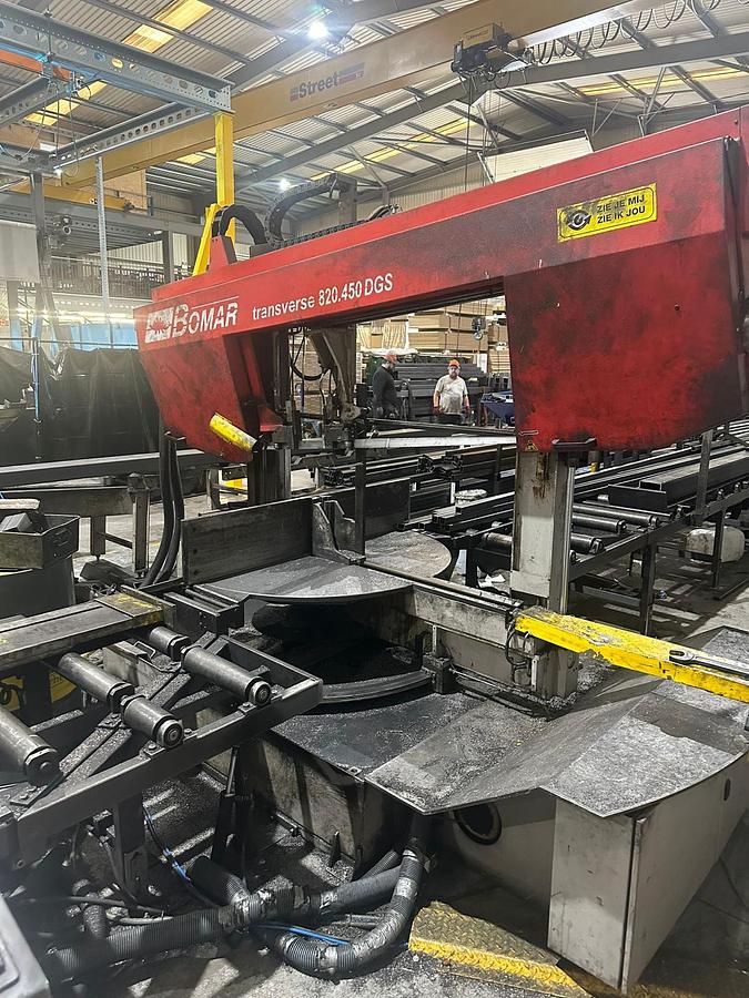 Used Bomar 820.450 DGS Semi-auto Bandsaw