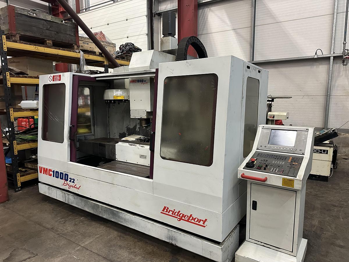 Used Bridgeport VMC 1000/22 Machining Centre (1999)