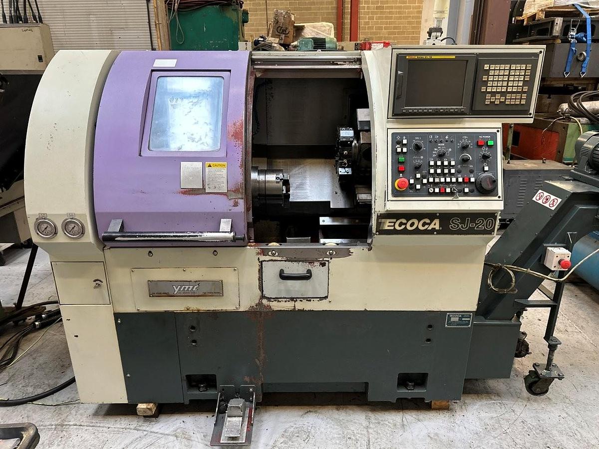 Used Ecoca SJ 20 CNC Lathe (2004)