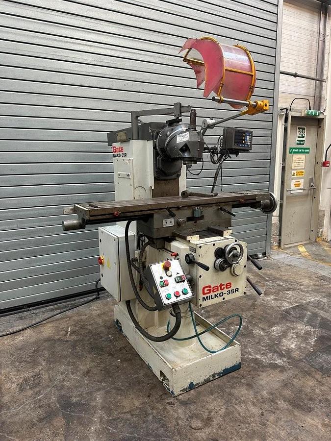 Used Gate Milko 35R Universal Milling Machine