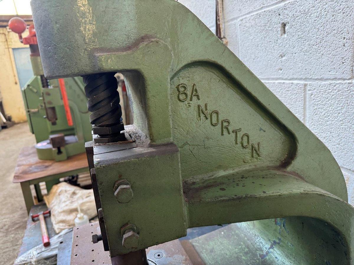 Used NORTON 8 A Flypress on bench
