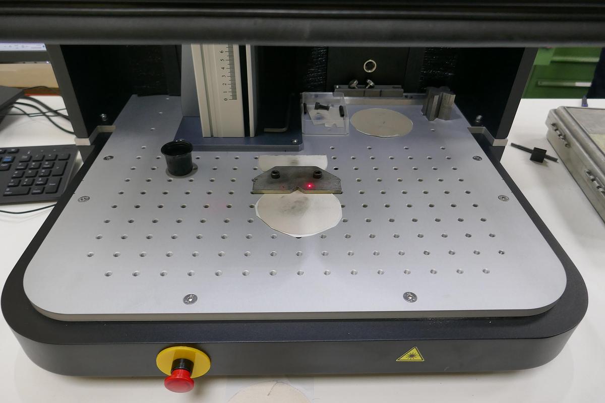 Used Needham N-Lase Desktop Pro 20W MOPA Fibre Laser Marking System