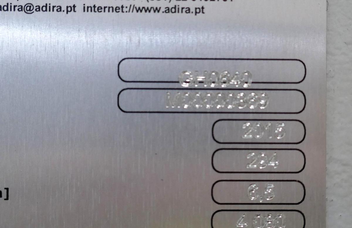 Used Adira GH0640 4000mm x 6mm Guillotine (2015)
