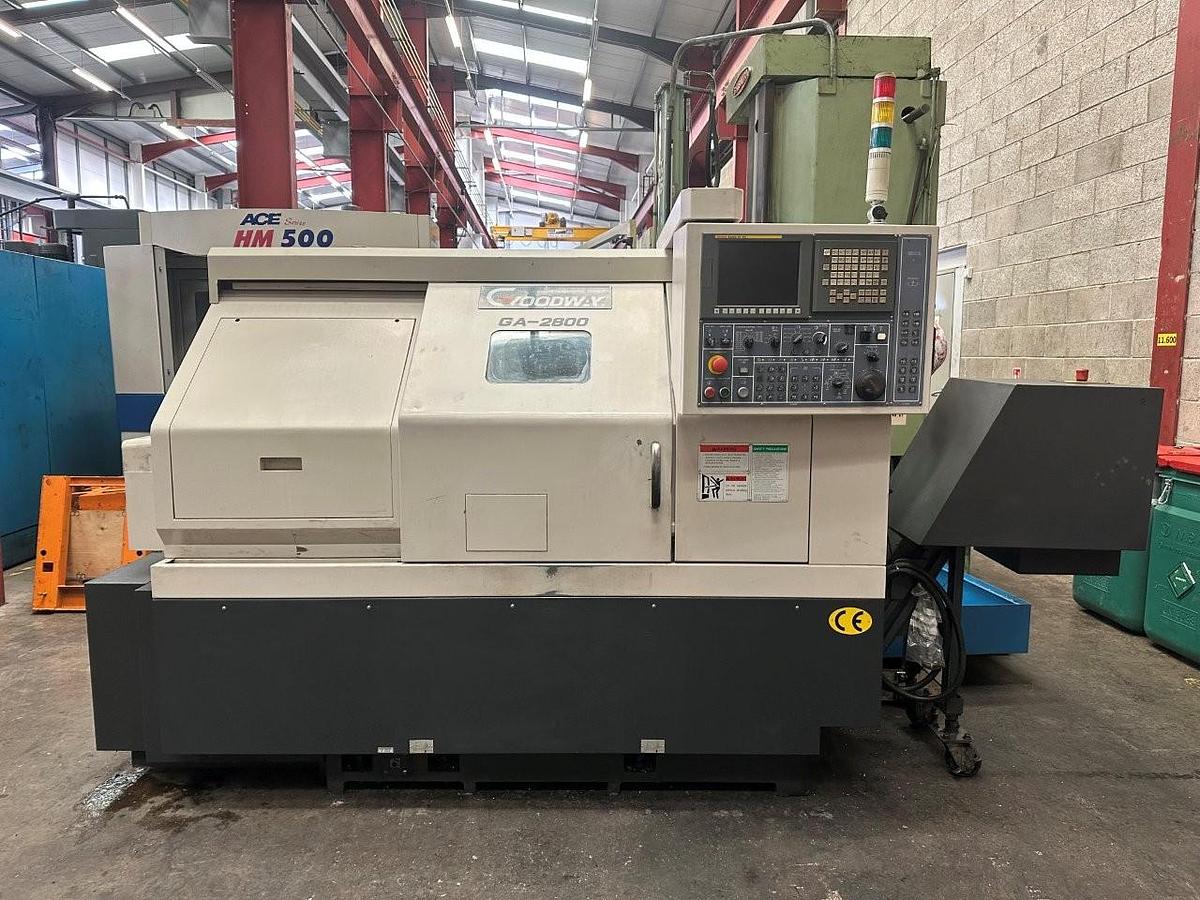 Used Goodway GA-2800 CNC Lathe (2007)