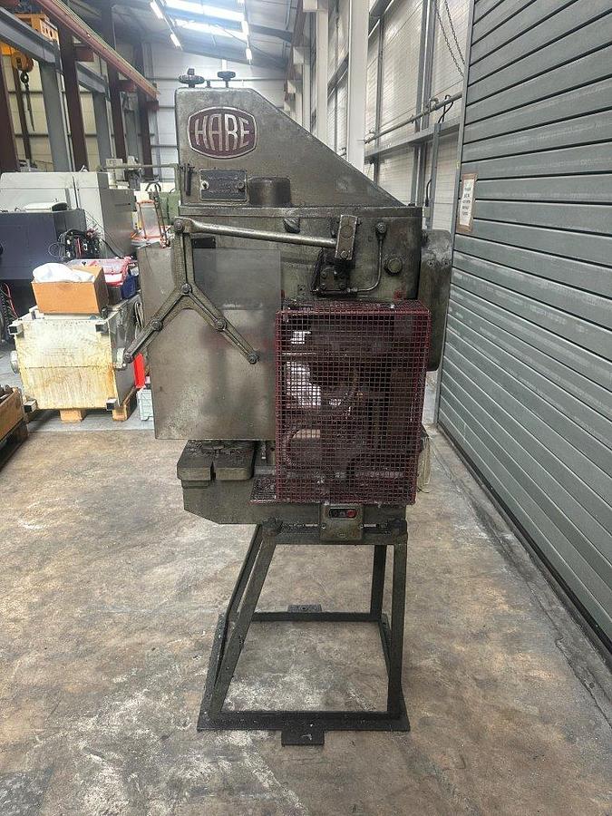 Used Hare 5BS Hydraulic Press