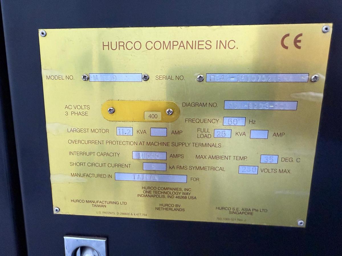 Used Hurco VMX30T CNC Vertical Machining Centre