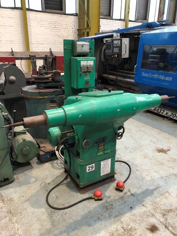 Used Greif Dual Speed Double Ended Polisher